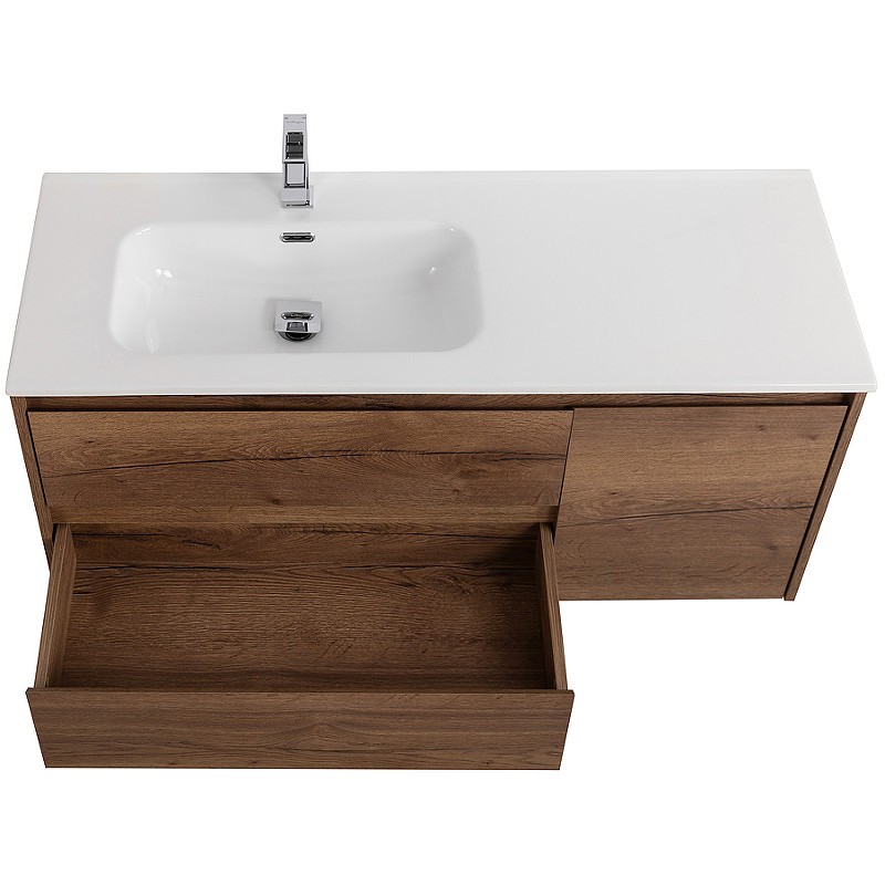 Тумба под раковину BelBagno Kraft 120 L KRAFT-1200-2C-1A-SO-RT-L подвесная