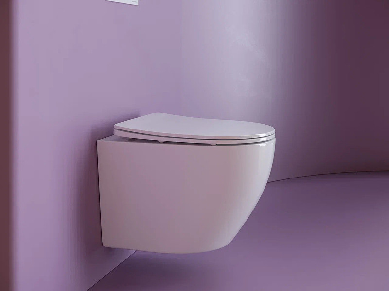 Унитаз Ceramicanova Uno Rimless CN11001 подвесной Белый с сиденьем Микролифт