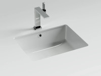 Раковина встраиваемая снизу Ceramicanova Эра 50 CN7033 цвет Белый