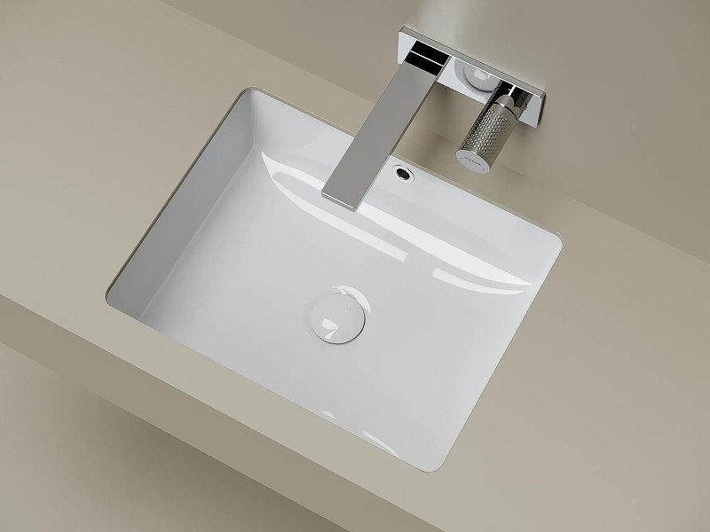 Раковина встраиваемая снизу Ceramicanova Эра 50 CN7033 цвет Белый
