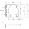 Комплект унитаза BelBagno Uno-Tor BB5177CH-TOR/SC с инсталляцией Berges Atom 410 040332
