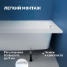 Акриловая ванна Vincea 180х80 VBT-2S180-LG
