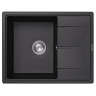 Кухонная мойка Abber Quarz 65 AQ2903B цвет Черный