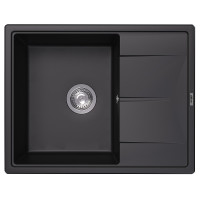 Кухонная мойка Abber Quarz 65 AQ2903B цвет Черный