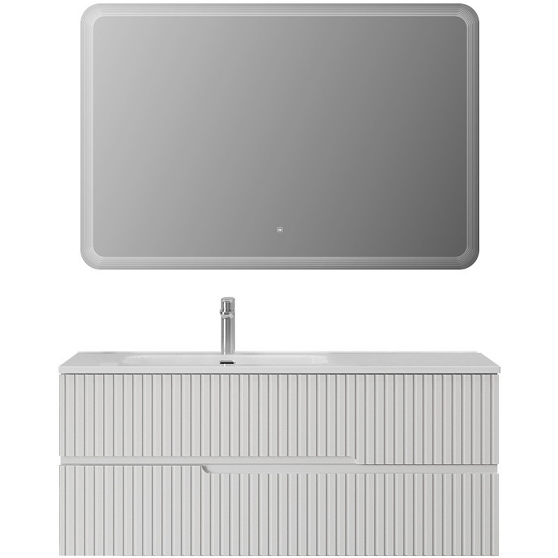 Тумба под раковину Cezares Duet-N 120 L DUET-N-1200-2C-SO-BL-L подвесная