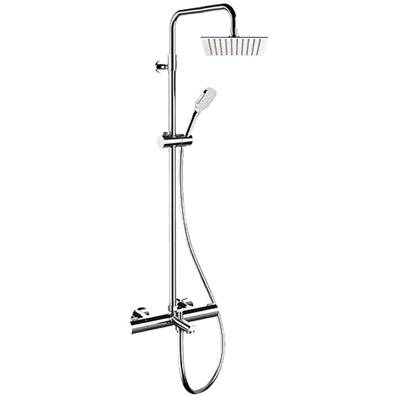 Душевая система Remer Elegance EQ34A8CPUFS25G с термостатом