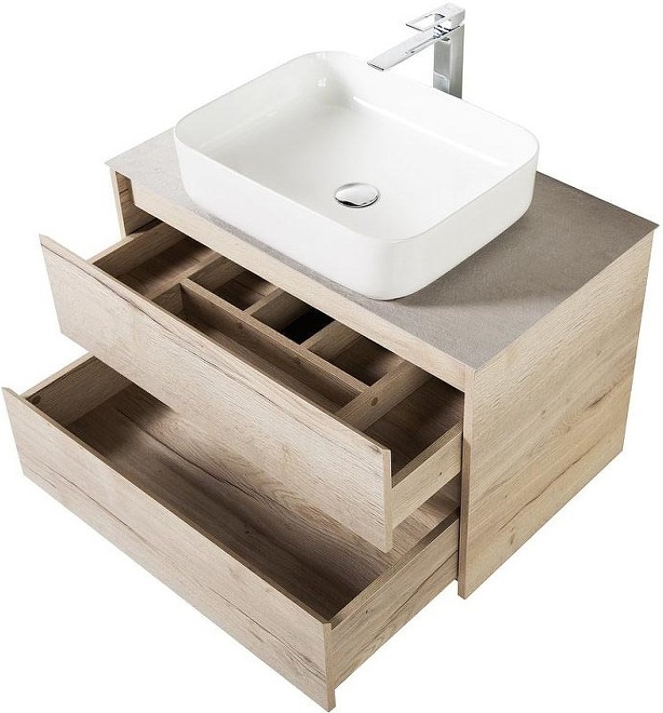 Тумба под раковину BelBagno Kraft 80 KRAFT-800-2C-SO-RGB подвесная