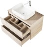 Тумба под раковину BelBagno Kraft 80 KRAFT-800-2C-SO-RGB подвесная