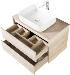 Тумба под раковину BelBagno Kraft 80 KRAFT-800-2C-SO-RGB подвесная