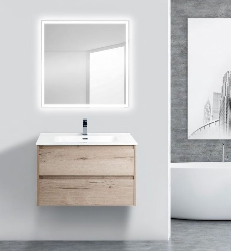 Тумба под раковину BelBagno Kraft 80 KRAFT-800-2C-SO-RGB подвесная