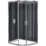 Душевой уголок BelBagno UNO-195-RH-2-120/80-C-Cr 120х80