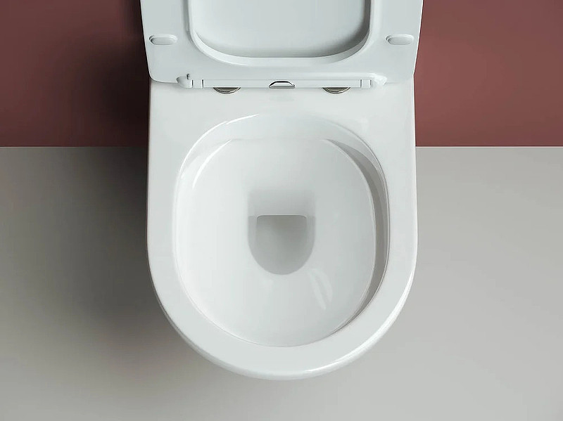 Комплект унитаза с инсталляцией Ceramicanova Forma CN3009_1002M_1000 с сиденьем Микролифт и клавишей смыва Хром матовый