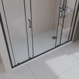 Душевой поддон из искусственного камня BelBagno Uno 170x70 TRAY-MR-UNO-AH-170/70-35-W-CR