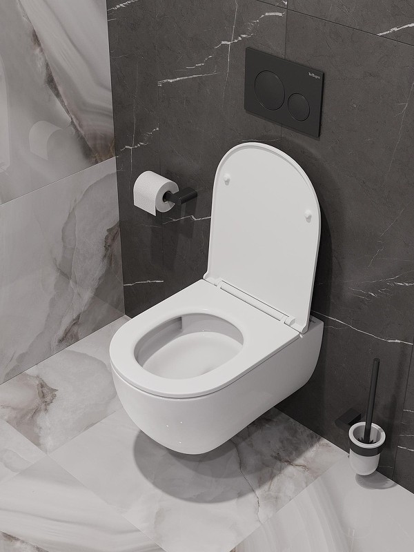 Унитаз BelBagno Etna BB008CH-TOR/SC подвесной