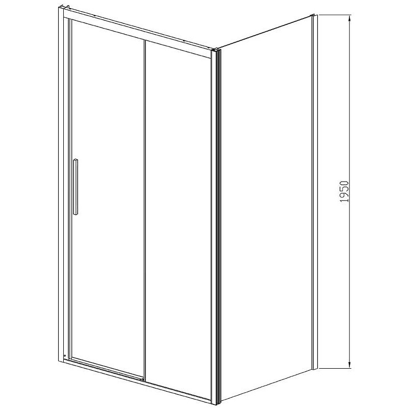 Душевой уголок Vincea Soft 110x90 VSR-3SO9011CLGM
