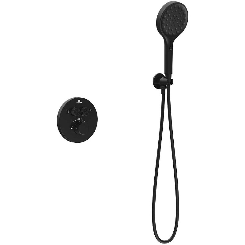 Душевая система Vincea Inspire VSFW-3I22MT3MB с термостатом