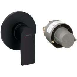 Смеситель для душа Hansgrohe Rebris E 72658670 черный матовый
