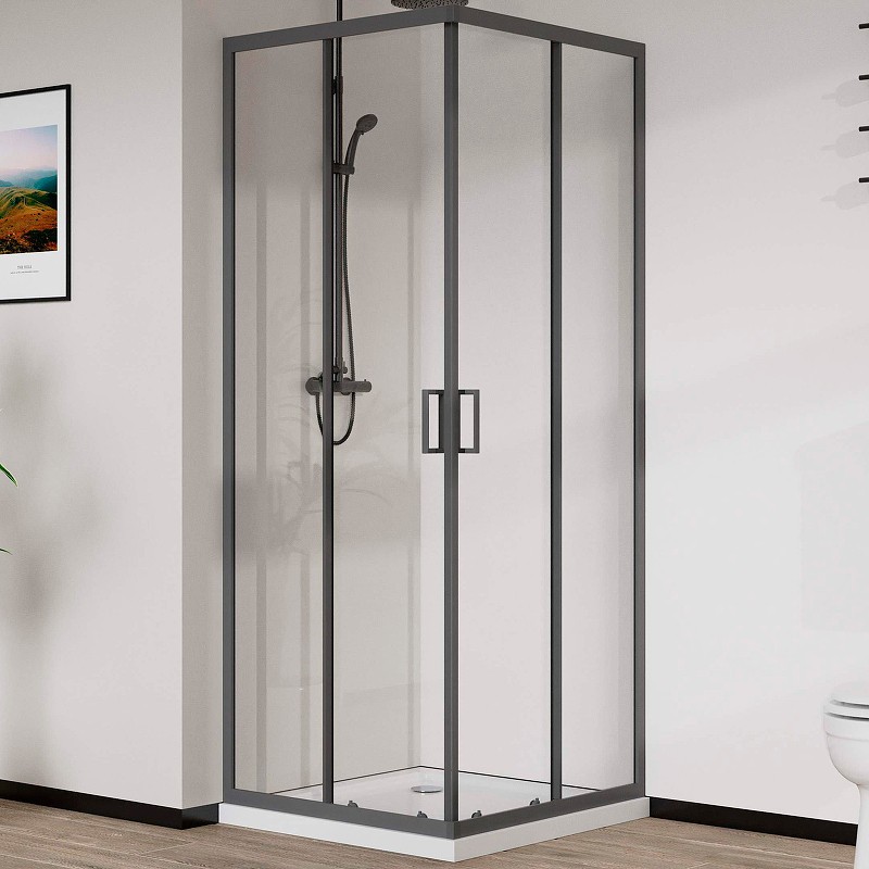 Душевой уголок Vincea City 90x90 VSS-5CT900CLGM