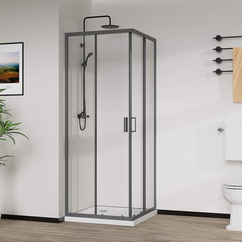 Душевой уголок Vincea City 90x90 VSS-5CT900CLGM
