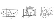 Унитаз Vincea Globo VT1-74T
