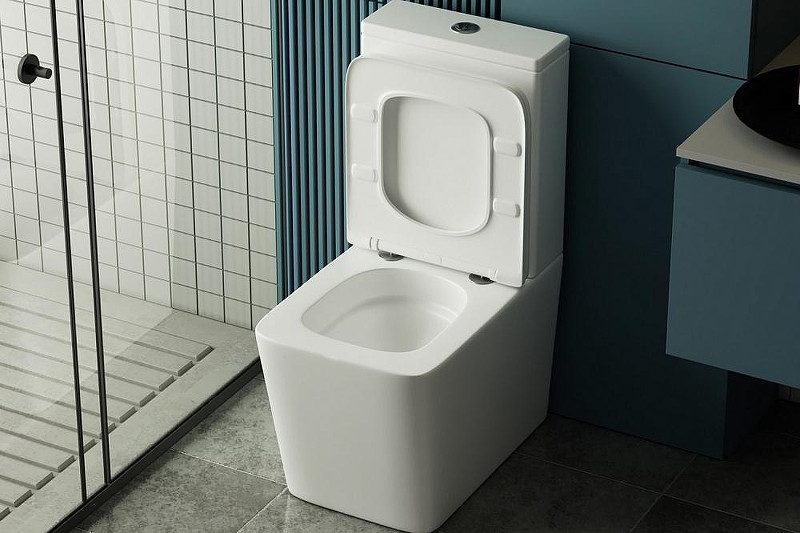 Унитаз-компакт Abber Rechteck AC1210T цвет Белый с сиденьем Микролифт