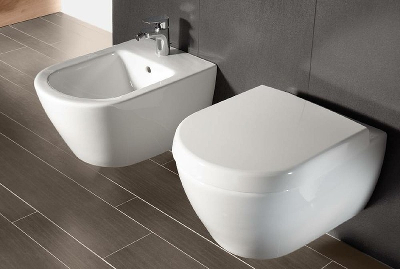Биде Villeroy&Boch Subway 2.0 540000R1 подвесное Альпийский белый