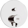 Смеситель для душа Remer Minimal Thermo NT09KB с термостатом