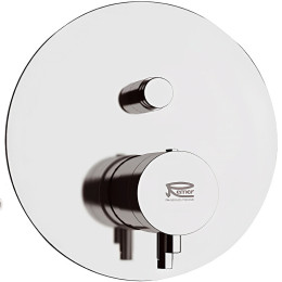 Смеситель для душа Remer Minimal Thermo NT09KB с термостатом
