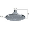 Верхний душ Remer 354PLX Хром