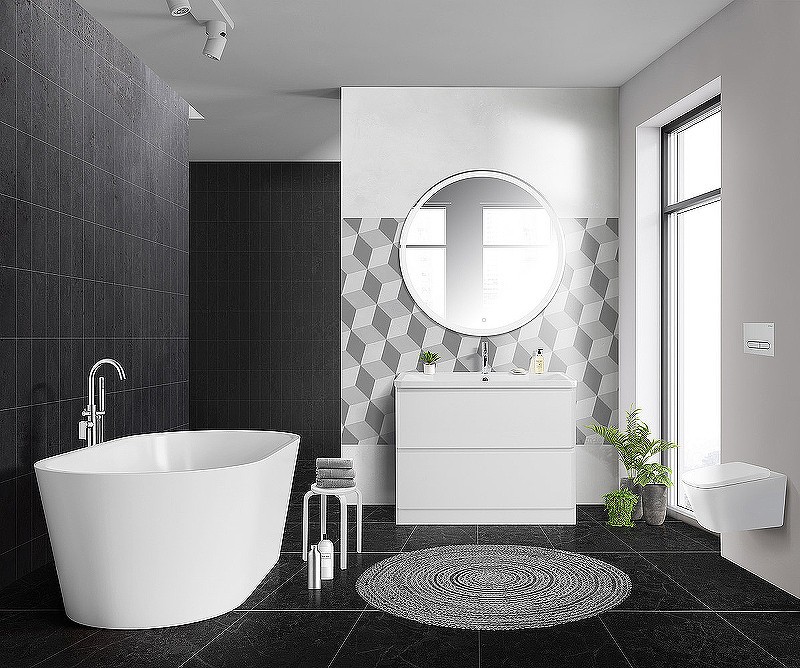 Тумба под раковину BelBagno 100 ALBANO-1000-2C-PIA-BL