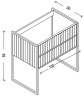 Тумба под раковину Boheme Armadi Art Monaco 100 866-100-BCR