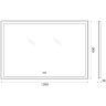 Зеркало BelBagno SPC-GRT-1200-800-LED-TCH-PHONE с подсветкой
