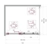 Душевой уголок BelBagno Marino 2 120x100 MARINO-2-AH-1-120/100-C-Cr
