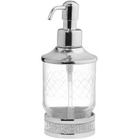Дозатор для жидкого мыла Boheme Royal Cristal 10929-CR-B