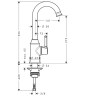 Смеситель для кухни Hansgrohe Talis Classic 14858000 Хром