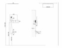 Душевая система Abber Daheim AF8254W c термостатом цвет Белая матовая