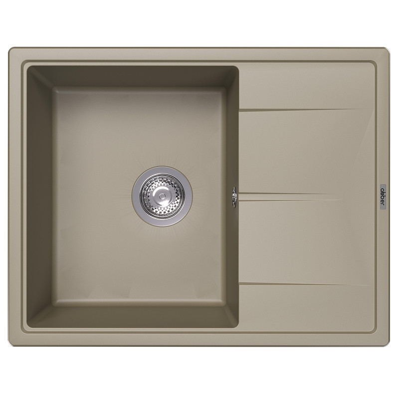 Кухонная мойка Abber Quarz 65 AQ2903S цвет Песочный
