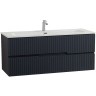 Тумба под раковину Cezares Duet-N 120 DUET-N-1200-2C-SO-GR-P подвесная