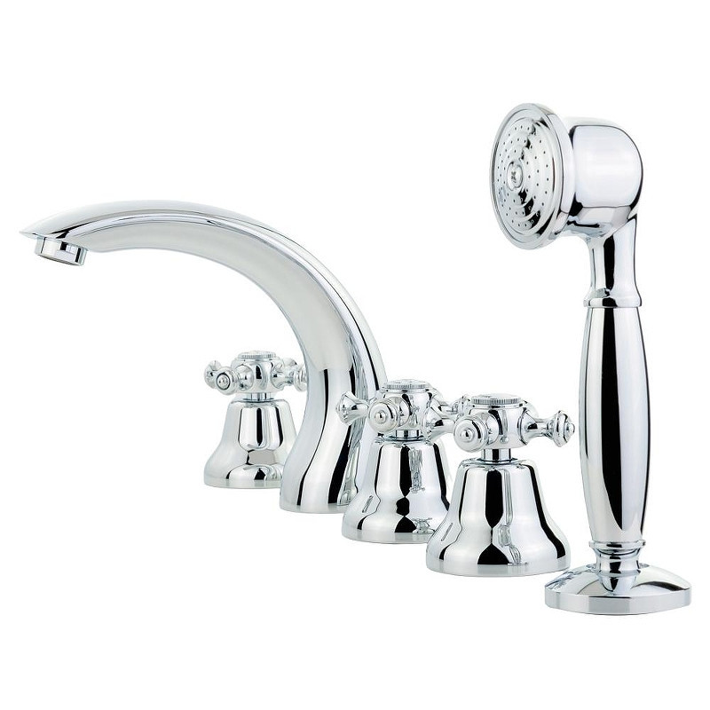 Смеситель на борт ванны Migliore Prestige 31608 цвет Хром