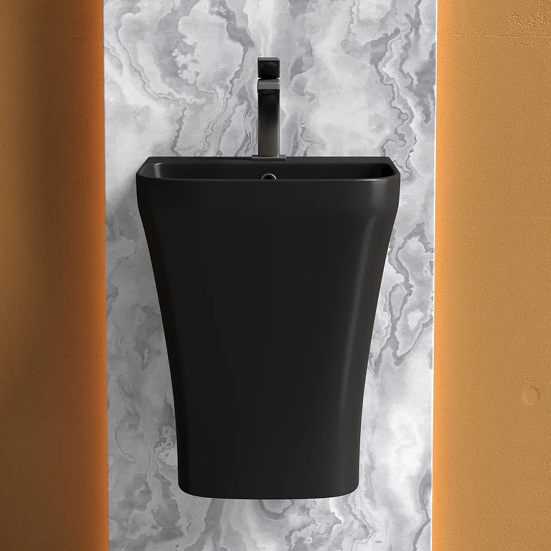 Раковина Ceramicanova Dion 37 CN6067MB Черная матовая