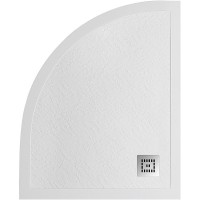 Душевой поддон из искусственного камня BelBagno Uno 120x80 R TRAY-MR-UNO-RH-120/80-550-35-W-R-CR