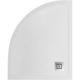 Душевой поддон из искусственного камня BelBagno Uno 120x80 R TRAY-MR-UNO-RH-120/80-550-35-W-R-CR