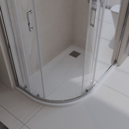 Душевой поддон из искусственного камня BelBagno Uno 120x80 R TRAY-MR-UNO-RH-120/80-550-35-W-R-CR