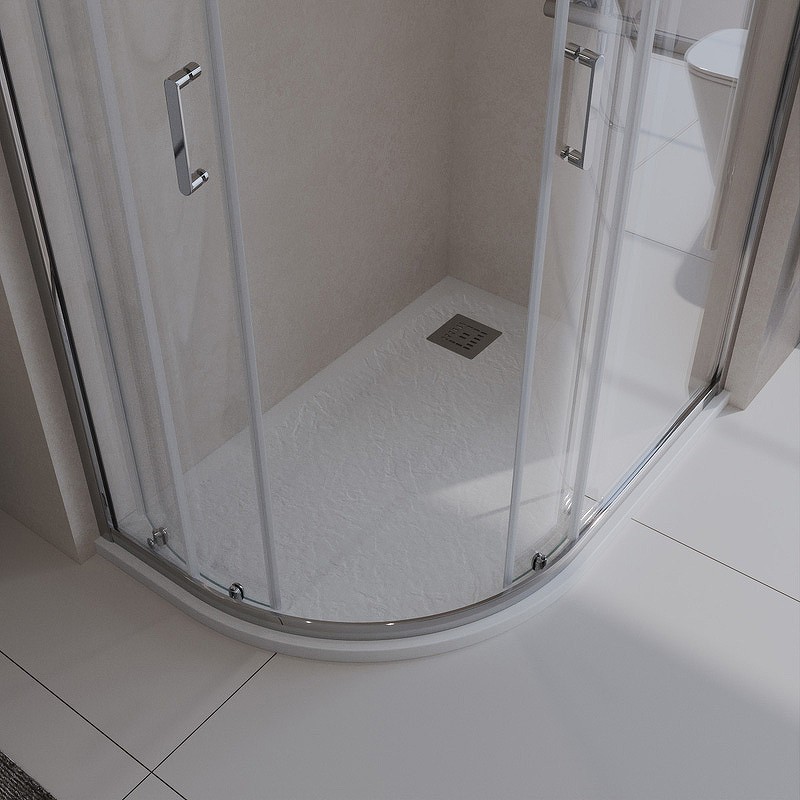 Душевой поддон из искусственного камня BelBagno Uno 120x80 R TRAY-MR-UNO-RH-120/80-550-35-W-R-CR