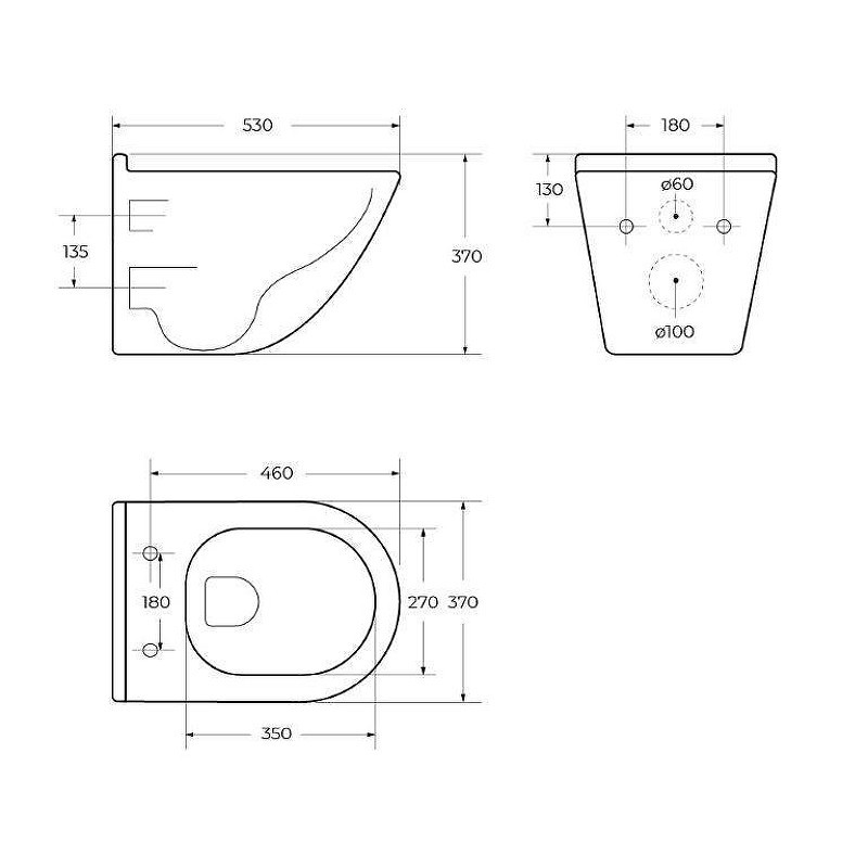 Унитаз BelBagno Senso-R BB017CH-TOR/SC подвесной