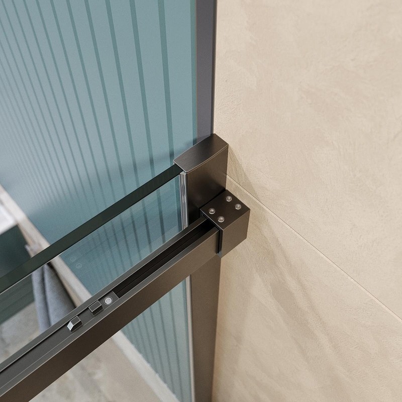 Душевой уголок BelBagno Soft Close-2 180x100 SOFT_CLOSE-2-AH-1-180/100-C-GM