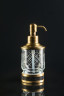 Дозатор для жидкого мыла Boheme Royal Cristal 10929-G-B