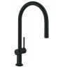 Смеситель для кухни Hansgrohe Talis M54 72803670 черный матовый