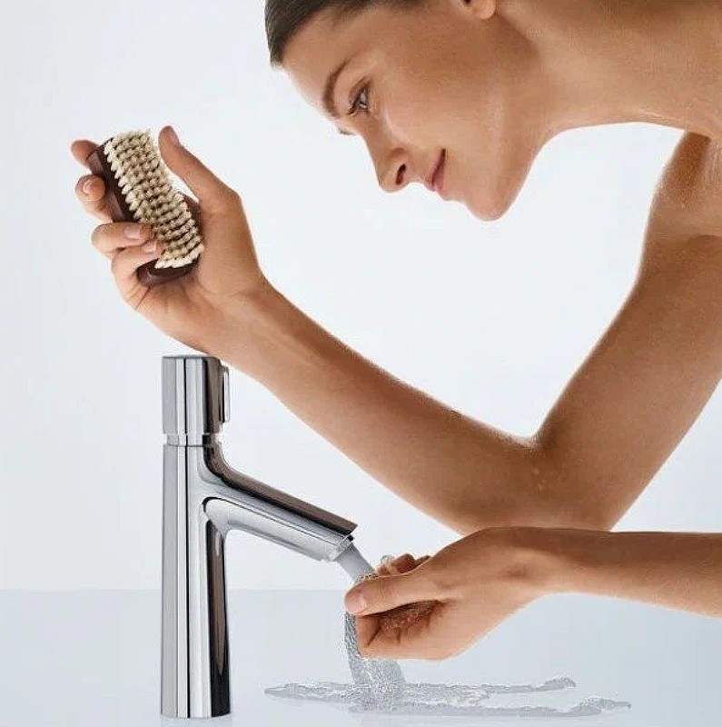 Смеситель для раковины Hansgrohe Talis Select S 72043000 Хром