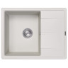 Кухонная мойка Abber Quarz 65 AQ2903W цвет Белый